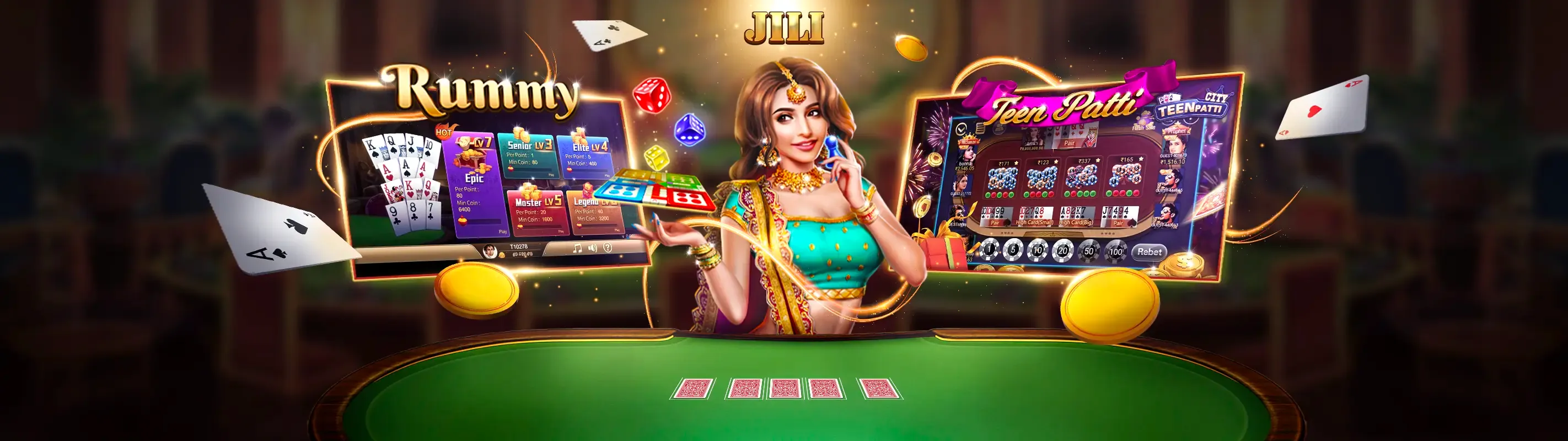 Hình ảnh sòng bạc trực tuyến 98win với người chia bài trực tiếp và bàn Roulette