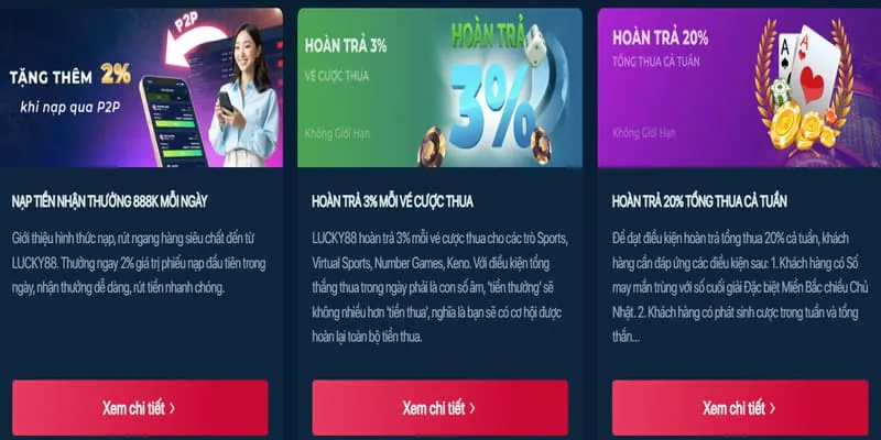 Khuyến mãi sự kiện 98win